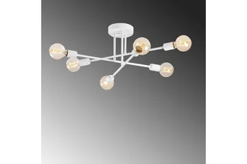 Lysekrone Blomst Kobber - Hvit - Belysning - Innendørsbelysning & Lamper - Taklampe - Takplafond