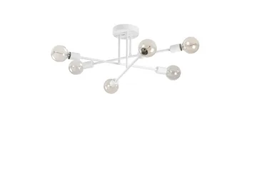 Lysekrone Blomst Kobber - Hvit - Belysning - Innendørsbelysning & Lamper - Taklampe - Takplafond