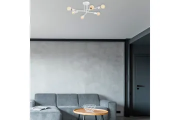 Lysekrone Blomst Kobber - Hvit - Belysning - Innendørsbelysning & Lamper - Taklampe - Takplafond