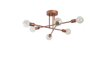 Lysekrone Blomst Kobber - Kobber - Belysning - Innendørsbelysning & Lamper - Taklampe - Takplafond