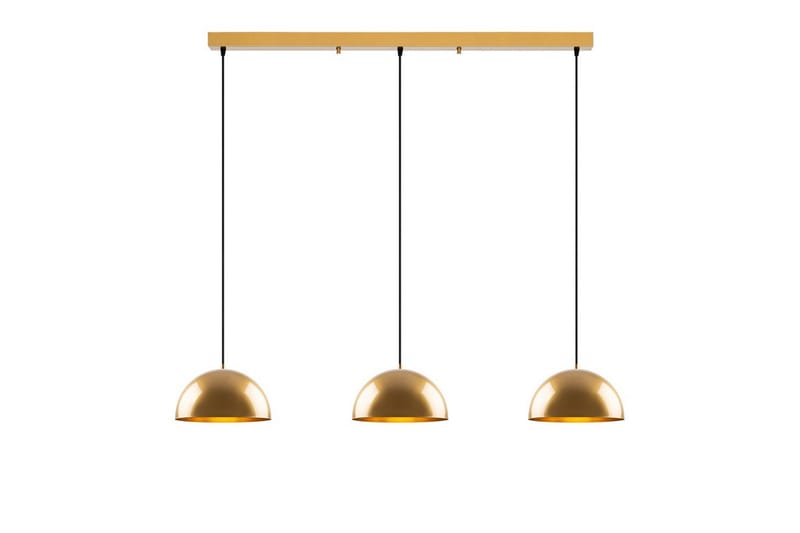 Lysekrone Brena Gull Tre Sokkel, 140 x 30 x 111 cm