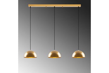 Lysekrone Brena Gull Tre Sokkel - 140 x 30 x 111 cm - Belysning - Innendørsbelysning & Lamper - Taklampe - Kjøkkenlampe & taklampe kjøkken