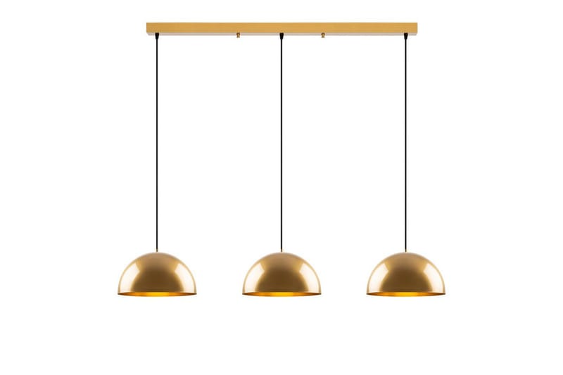 Lysekrone Brena Gull Tre Sokkel, 145 x 40 x 116 cm