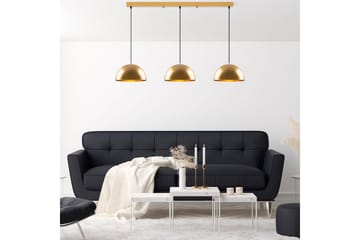 Lysekrone Brena Gull Tre Sokkel - 145 x 40 x 116 cm - Belysning - Innendørsbelysning & Lamper - Taklampe - Kjøkkenlampe & taklampe kjøkken