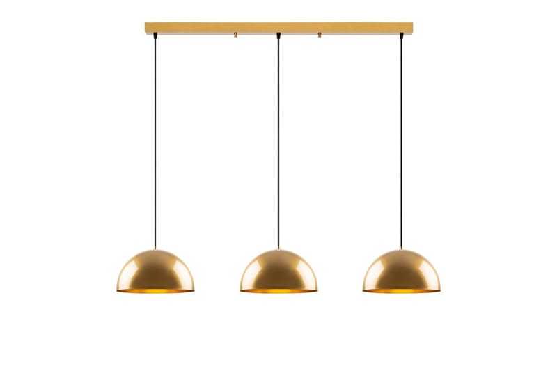 Lysekrone Brena Gull Tre Sokkel - 145 x 40 x 116 cm - Belysning - Innendørsbelysning & Lamper - Taklampe - Kjøkkenlampe & taklampe kjøkken