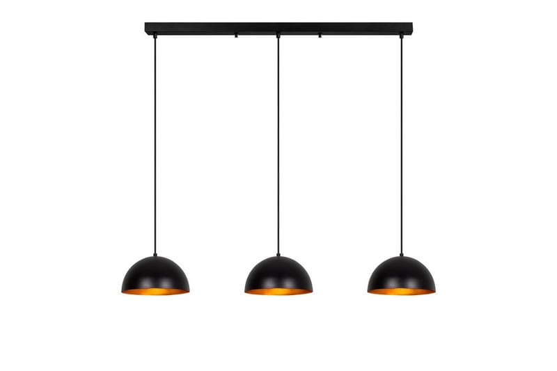 Lysekrone Brena Svart Tre Sokkel, 140 x 30 x 111 cm