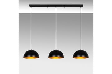 Lysekrone Brena Svart Tre Sokkel - 145 x 40 x 116 cm - Belysning - Innendørsbelysning & Lamper - Taklampe - Kjøkkenlampe & taklampe kjøkken
