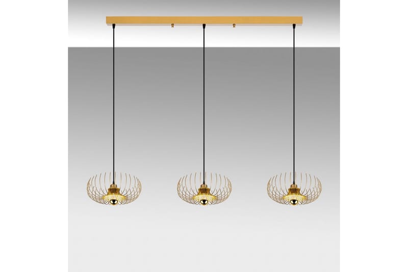 Lysekrone Dorinburg gull - Gull - Belysning - Innendørsbelysning & Lamper - Taklampe - Kjøkkenlampe & taklampe kjøkken