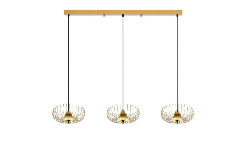 Lysekrone Dorinburg gull - Gull - Belysning - Innendørsbelysning & Lamper - Taklampe - Kjøkkenlampe & taklampe kjøkken