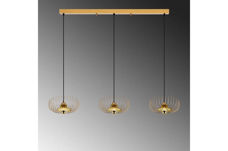 Lysekrone Dorinburg gull - Gull - Belysning - Innendørsbelysning & Lamper - Taklampe - Kjøkkenlampe & taklampe kjøkken