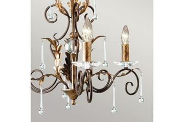 Lysekrone Elstead Lighting Amarilli 650x610x650 mm - 650x610x650 mm - Belysning - Innendørsbelysning & Lamper - Taklampe - Krystallkrone & takkrone