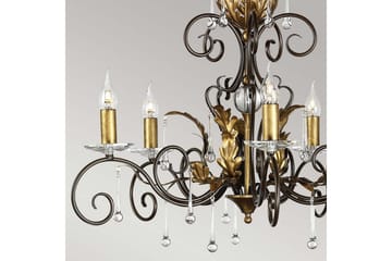 Lysekrone Elstead Lighting Amarilli 730x590x730 mm - 730x590x730 mm - Belysning - Innendørsbelysning & Lamper - Taklampe - Krystallkrone & takkrone