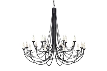 Lysekrone Elstead Lighting Carisbrooke 1430x1290x1430 mm - 1430x1290x1430 mm - Belysning - Innendørsbelysning & Lamper - Taklampe - Krystallkrone & takkrone