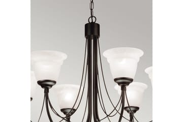 Lysekrone Elstead Lighting Carisbrooke 610x580x610 mm - 610x580x610 mm - Belysning - Innendørsbelysning & Lamper - Taklampe - Krystallkrone & takkrone