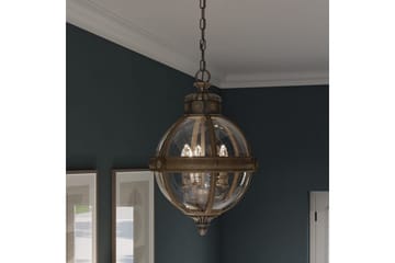 Lysekrone Feiss Adams Britisk bronse - Britisk bronse - Belysning - Innendørsbelysning & Lamper - Taklampe - Krystallkrone & takkrone