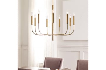 Lysekrone Feiss Brianna 759x645x759 mm - 759x645x759 mm - Belysning - Innendørsbelysning & Lamper - Taklampe - Krystallkrone & takkrone