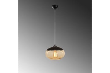 Lysekrone Jeba Enkel Svart / Honning - Svart - Belysning - Innendørsbelysning & Lamper - Taklampe - Kjøkkenlampe & taklampe kjøkken