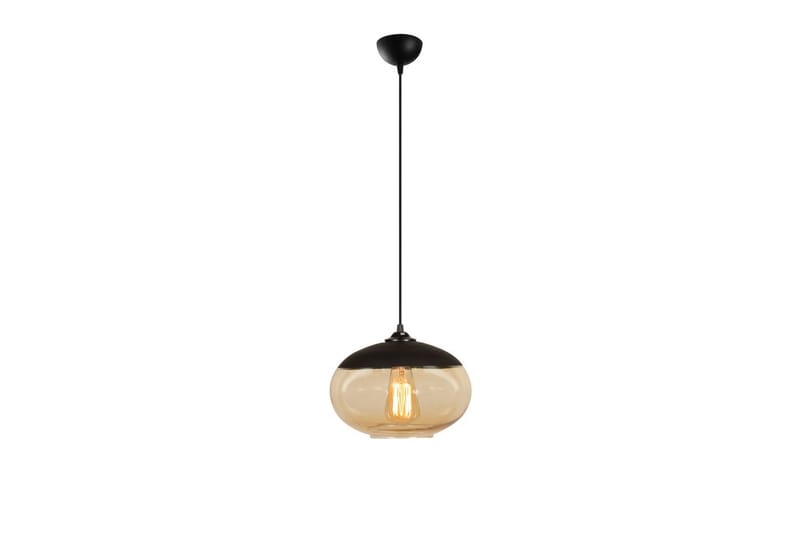Lysekrone Jeba Enkel Svart / Honning - Svart - Belysning - Innendørsbelysning & Lamper - Taklampe - Kjøkkenlampe & taklampe kjøkken