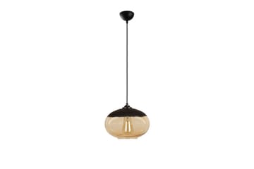 Lysekrone Jeba Enkel Svart / Honning - Svart - Belysning - Innendørsbelysning & Lamper - Taklampe - Kjøkkenlampe & taklampe kjøkken