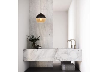 Lysekrone Jebax Enkel Svart / Honning - Svart - Belysning - Innendørsbelysning & Lamper - Taklampe - Kjøkkenlampe & taklampe kjøkken