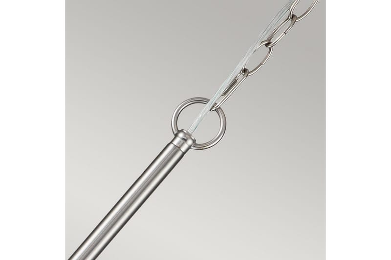 Lysekrone Kichler Capitol Hill 730x559 mm, Børstet nikkel - 730x559 mm, Børstet nikkel - Belysning - Innendørsbelysning & Lamper - Taklampe - Krystallkrone & takkrone