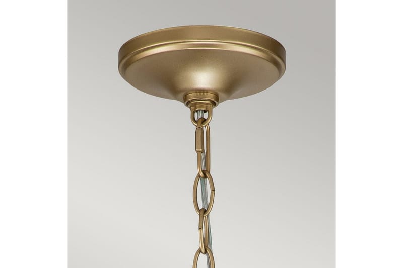 Lysekrone Kichler Capitol Hill 730x559 mm, Malt Naturlig Messing - 730x559 mm, Malt Naturlig Messing - Belysning - Innendørsbelysning & Lamper - Taklampe - Krystallkrone & takkrone