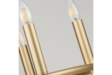 Lysekrone Kichler Capitol Hill 730x559 mm, Malt Naturlig Messing - 730x559 mm, Malt Naturlig Messing - Belysning - Innendørsbelysning & Lamper - Taklampe - Krystallkrone & takkrone