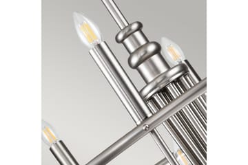 Lysekrone Kichler Capitol Hill 882x779 mm, Børstet nikkel - 882x779 mm, Børstet nikkel - Belysning - Innendørsbelysning & Lamper - Taklampe - Krystallkrone & takkrone