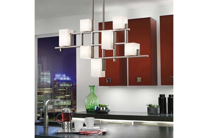 Lysekrone Kichler City Lights 876x470x89 mm - 876x470x89 mm - Belysning - Innendørsbelysning & Lamper - Taklampe - Krystallkrone & takkrone