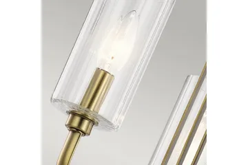 Lysekrone Kichler Kimrose 374x459 mm, Børstet naturlig messing - 374x459 mm, Børstet naturlig messing - Belysning - Innendørsbelysning & Lamper - Taklampe - Krystallkrone & takkrone