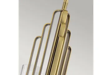 Lysekrone Kichler Kimrose 374x459 mm, Børstet naturlig messing - 374x459 mm, Børstet naturlig messing - Belysning - Innendørsbelysning & Lamper - Taklampe - Krystallkrone & takkrone