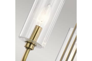 Lysekrone Kichler Kimrose 374x459 mm, Børstet naturlig messing - 374x459 mm, Børstet naturlig messing - Belysning - Innendørsbelysning & Lamper - Taklampe - Krystallkrone & takkrone