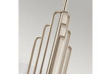 Lysekrone Kichler Kimrose 374x459 mm, Polert nikkel - 374x459 mm, Polert nikkel - Belysning - Innendørsbelysning & Lamper - Taklampe - Krystallkrone & takkrone