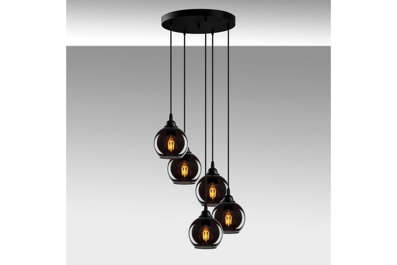 Lysekrone Røkt Fume - Mørkegrå - Belysning - Innendørsbelysning & Lamper - Taklampe - Kjøkkenlampe & taklampe kjøkken