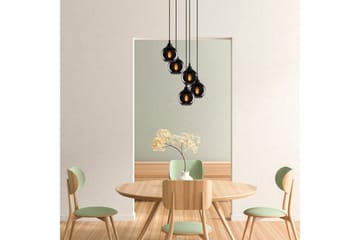 Lysekrone Røkt Fume - Mørkegrå - Belysning - Innendørsbelysning & Lamper - Taklampe - Kjøkkenlampe & taklampe kjøkken