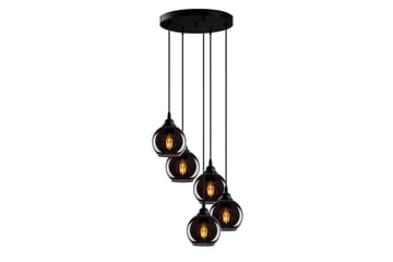 Lysekrone Røkt Fume - Mørkegrå - Belysning - Innendørsbelysning & Lamper - Taklampe - Kjøkkenlampe & taklampe kjøkken