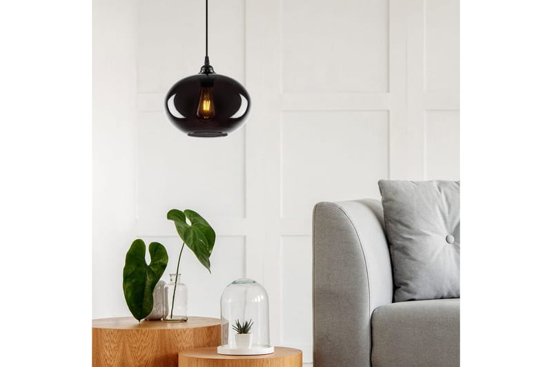 Lysekrone Røkt Fume - Mørkegrå - Belysning - Innendørsbelysning & Lamper - Taklampe - Kjøkkenlampe & taklampe kjøkken