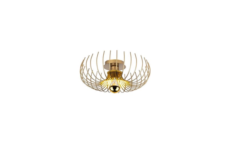 Lysekrone Sadorte gull - 36 x 36 x 12 cm - Belysning - Innendørsbelysning & Lamper - Taklampe - Takplafond