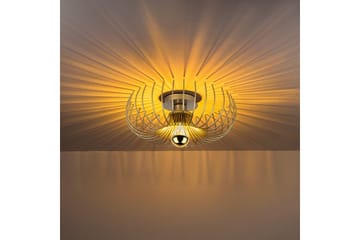 Lysekrone Sadorte gull - 36 x 36 x 12 cm - Belysning - Innendørsbelysning & Lamper - Taklampe - Takplafond