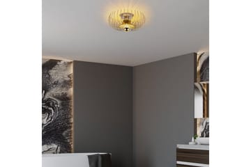 Lysekrone Sadorte gull - 36 x 36 x 12 cm - Belysning - Innendørsbelysning & Lamper - Taklampe - Takplafond