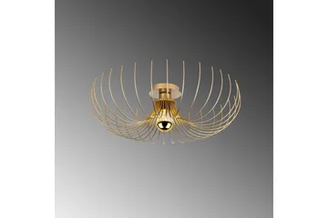 Lysekrone Sadorte gull - 56 x 56 x 16 cm - Belysning - Innendørsbelysning & Lamper - Taklampe - Takplafond