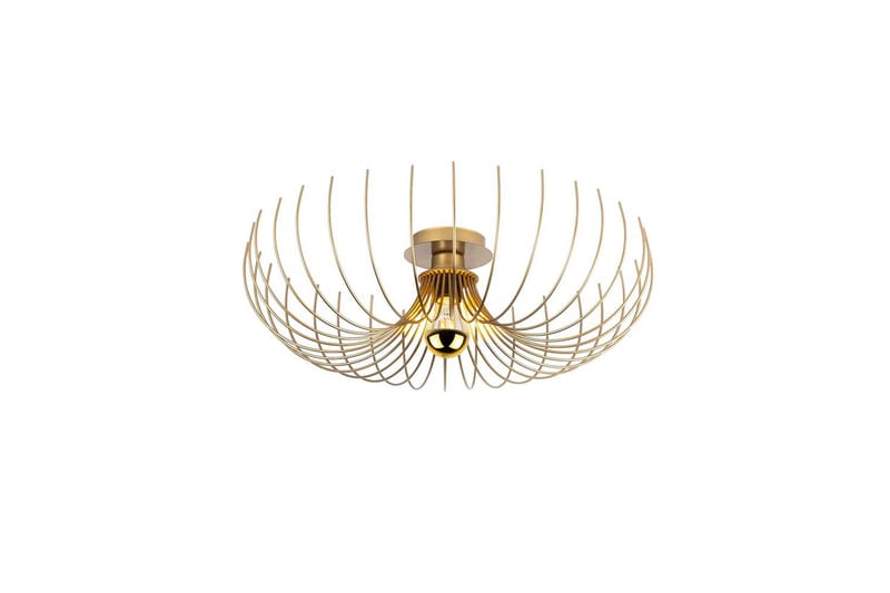 Lysekrone Sadorte gull - 56 x 56 x 16 cm - Belysning - Innendørsbelysning & Lamper - Taklampe - Takplafond