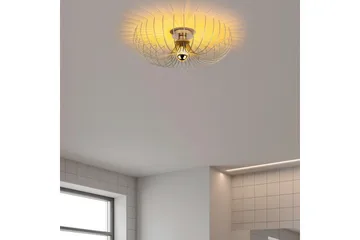 Lysekrone Sadorte gull - 56 x 56 x 16 cm - Belysning - Innendørsbelysning & Lamper - Taklampe - Takplafond