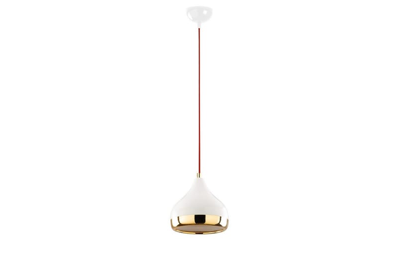 Lysekrone Sood Enkelt Hvit / Rød / Gull - Hvit / Rød / Gull - Belysning - Innendørsbelysning & Lamper - Taklampe - Kjøkkenlampe & taklampe kjøkken