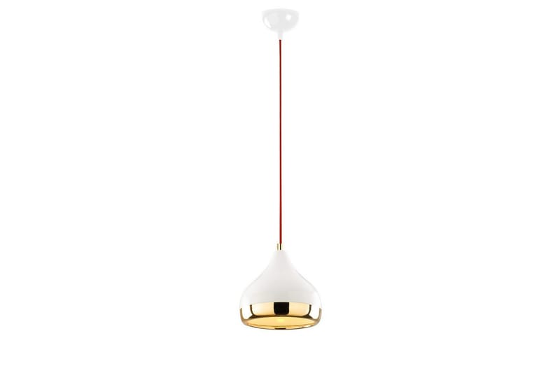 Lysekrone Sood Enkelt Hvit / Rød / Gull - Hvit / Rød / Gull - Belysning - Innendørsbelysning & Lamper - Taklampe - Kjøkkenlampe & taklampe kjøkken
