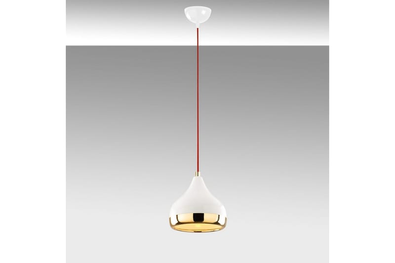 Lysekrone Sood Enkelt Hvit / Rød / Gull - Hvit / Rød / Gull - Belysning - Innendørsbelysning & Lamper - Taklampe - Kjøkkenlampe & taklampe kjøkken