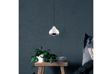 Lysekrone Sood Enkelt Hvit / Sølv - Hvit / Sølv - Belysning - Innendørsbelysning & Lamper - Taklampe - Kjøkkenlampe & taklampe kjøkken