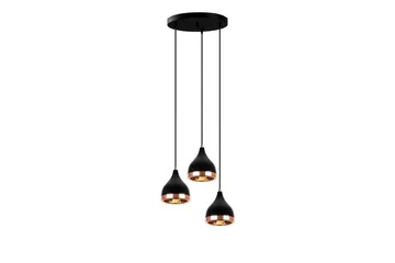 Lysekrone Soodne Svart / Kobber - Kobber/Svart - Belysning - Innendørsbelysning & Lamper - Taklampe - Kjøkkenlampe & taklampe kjøkken
