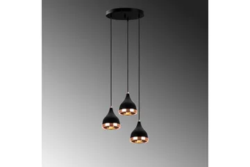 Lysekrone Soodne Svart / Kobber - Kobber/Svart - Belysning - Innendørsbelysning & Lamper - Taklampe - Kjøkkenlampe & taklampe kjøkken