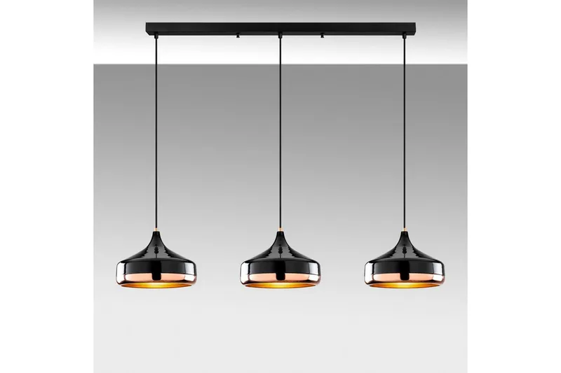 Lysekrone Soodne Svart / Kobber - Svart - Belysning - Innendørsbelysning & Lamper - Taklampe - Kjøkkenlampe & taklampe kjøkken